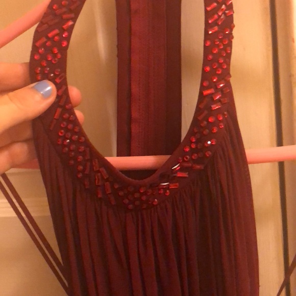 La Femme Red Formal Dress - Picture 3 of 8